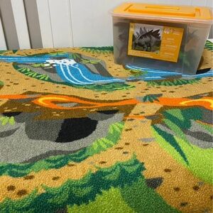 Dino Play Mat and Dinosaurs